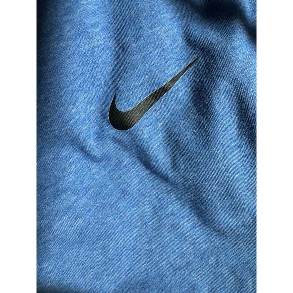 The Nike Tee Dri-Fit Men's Large Blue Short Sleeve Shirt - Picture 6 of 7